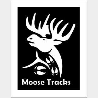 Moose Tracks Posters and Art
